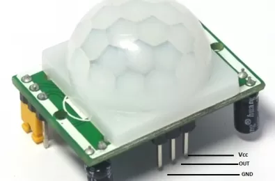 Kết nối cảm biến pir với arduino